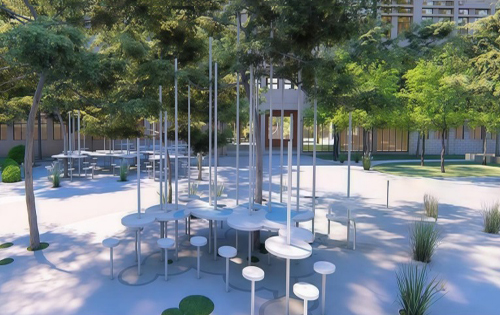 远洋安贞广场景观花园